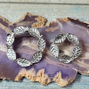 Gerrys Silver Leaf Brooches